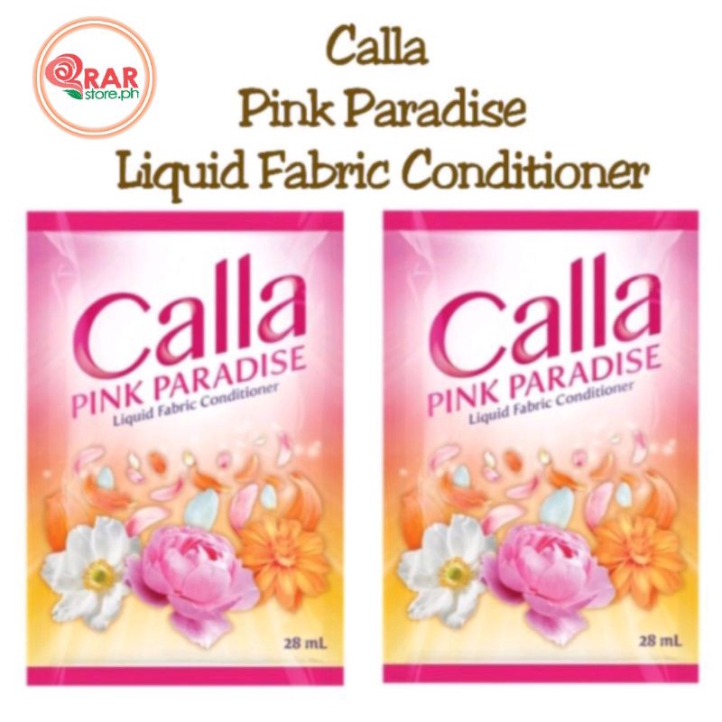 Calla Fabric Conditioner Pink Paradise 28 ml (2 pieces) | Shopee ...