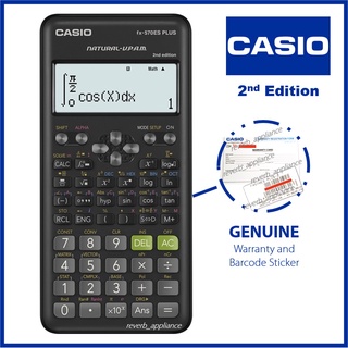CASIO FX-570 ES PLUS-C 2ND EDITION CLEAR CASE