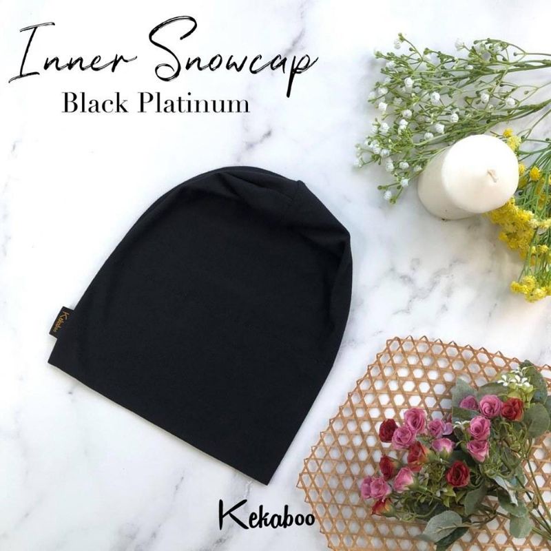 HOT ITEM KEKABOO INNER SNOWCAP - BLACK | Shopee Philippines