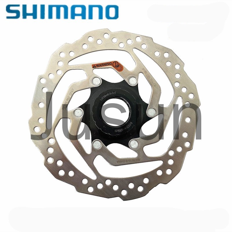 Disco Freno Bicicleta Ruta Disco Freno Shimano SM-RT10 Center Lock - 160 Mm, Plata | Para Bicicleta De Montaña O Carretera Frenado Eficiente