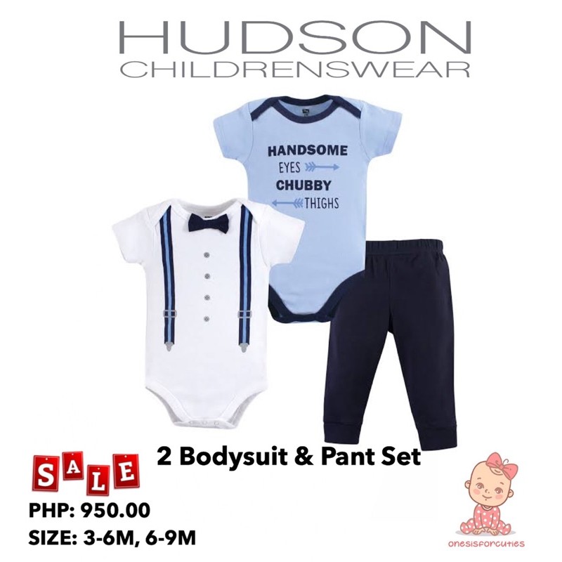 HUDSON CHILDRENSWEAR SET Shopee Philippines
