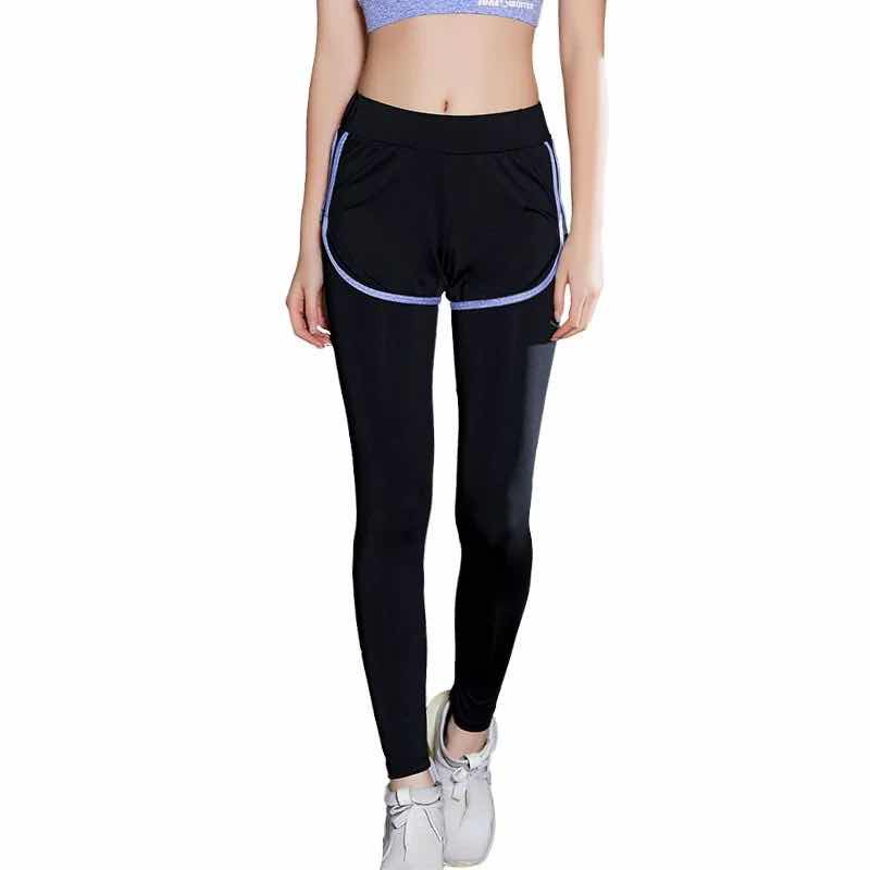 2in1 sports wear leggings Sports with short yoga free size