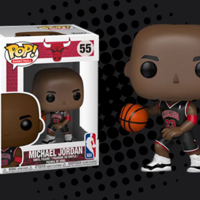 Funko pop michael store jordan black jersey