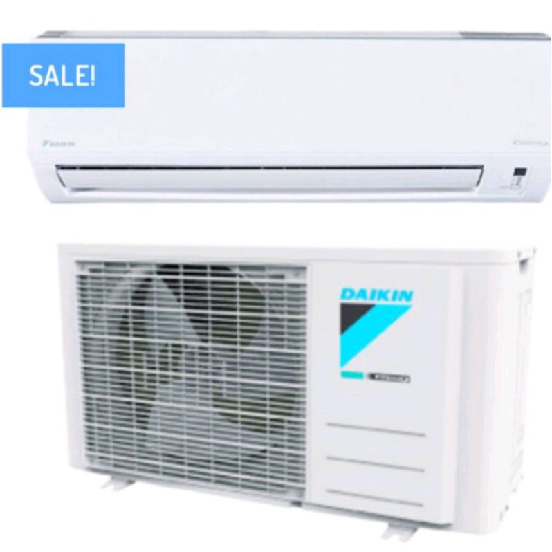 DAIKIN 0.8HP to 2.5HP DSMART INVERTER SPLIT TYPE AIRCON w/ MATERIALS