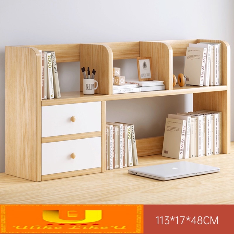 Small Bookshelf Table Shelf Simple Space Saving Desktop Bookshelf Storage Organizer Shopee