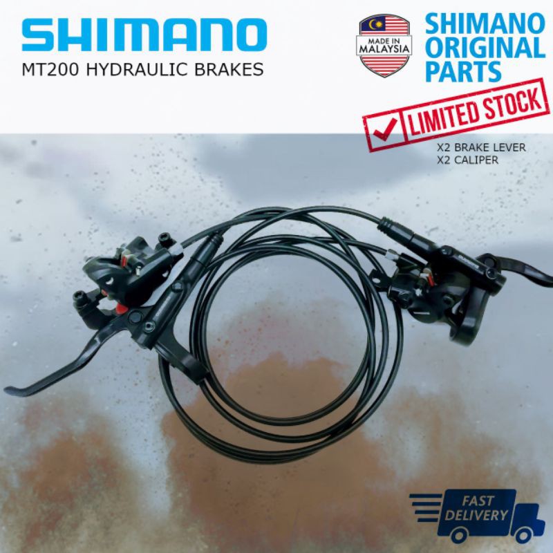 SHIMANO MT200 HYDRAULIC BRAKES PAIR Shopee Philippines