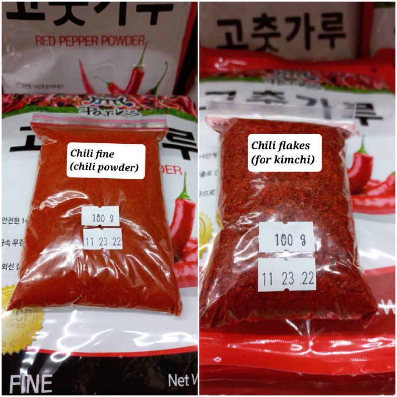 Chili flakes/Chili powder 100g Shopee Philippines