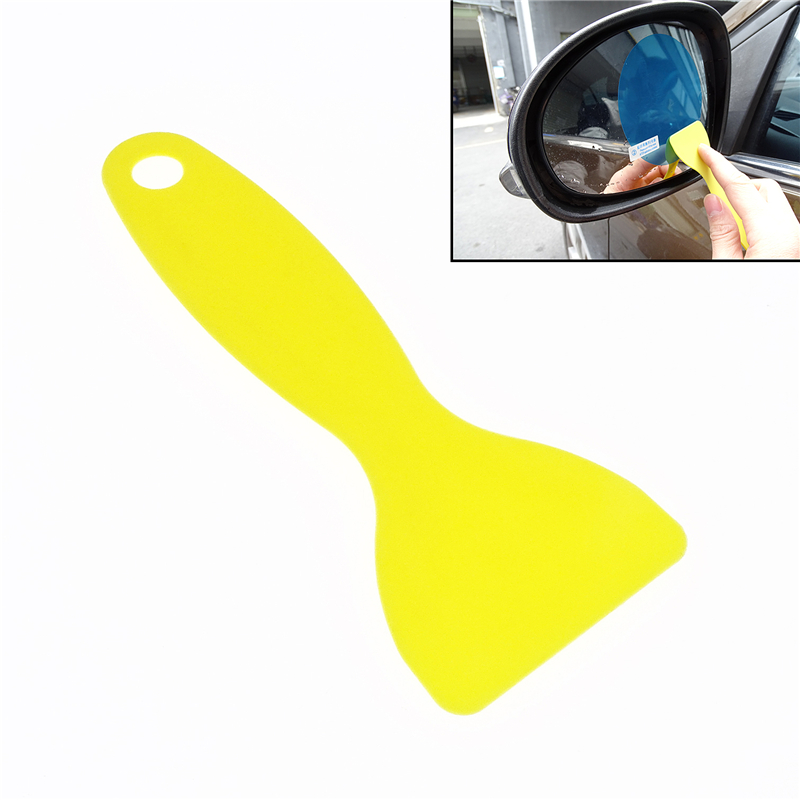 1 Pc Yellow Car Window Film Bubble Scraper Big Small Sticker Applicator ...