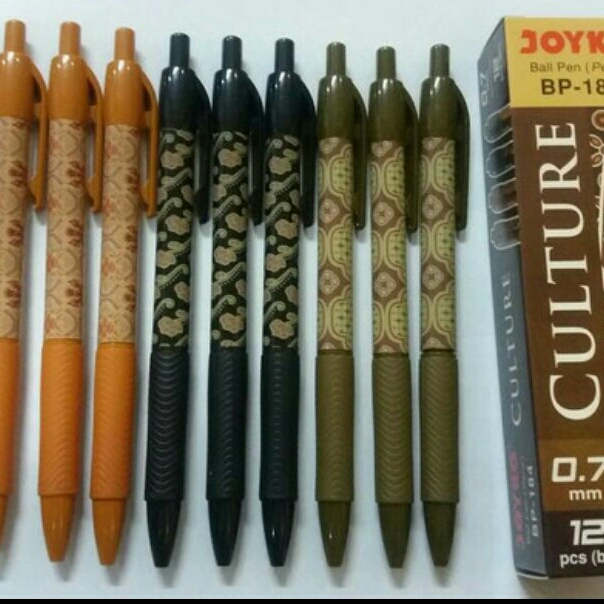 Joyko Culture Bp 184 Batik Pens (Black) | Shopee Philippines