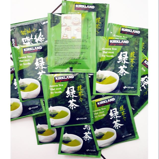 Kirkland Signature Green Tea box of 100 tea bags Shopee Philippines