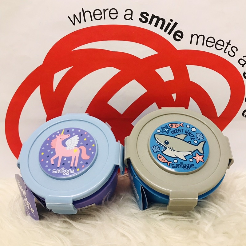 Authentic Smiggle Round Snack Container Shopee Philippines