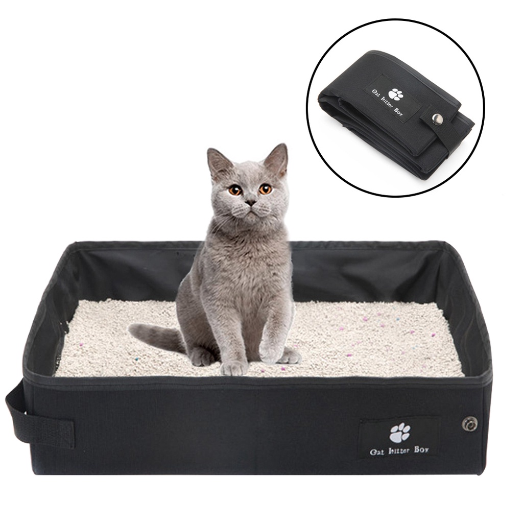 Foldable best sale litter box