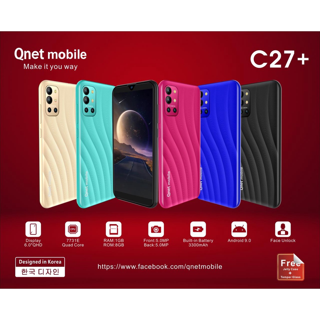 Qnet Mobile C27+ Phone | Shopee Philippines