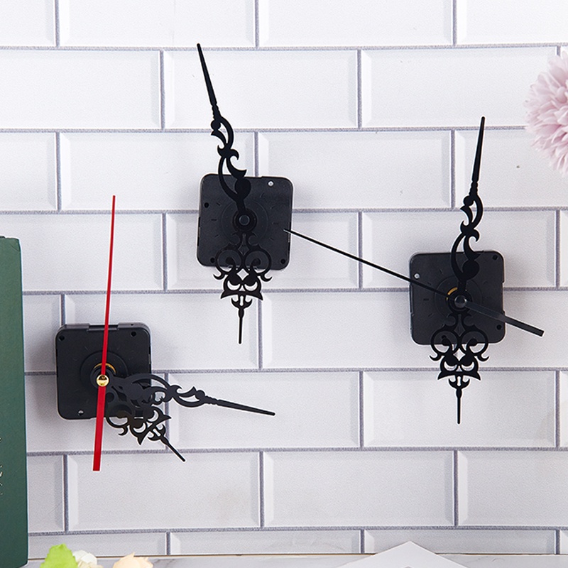 Quartz Clock DIY Silent Wall Clock Repair Movement Hands Clockwork