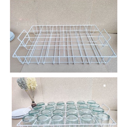 Good Quality Restaurant Wire Glass Rack Storage Cup Holder Catering Glass Organizer Shopee Philippines