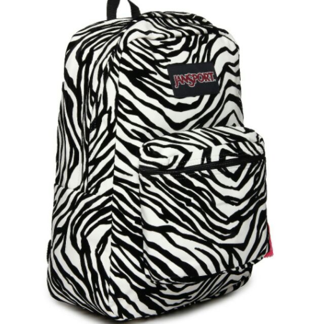 Jansport store zebra backpack