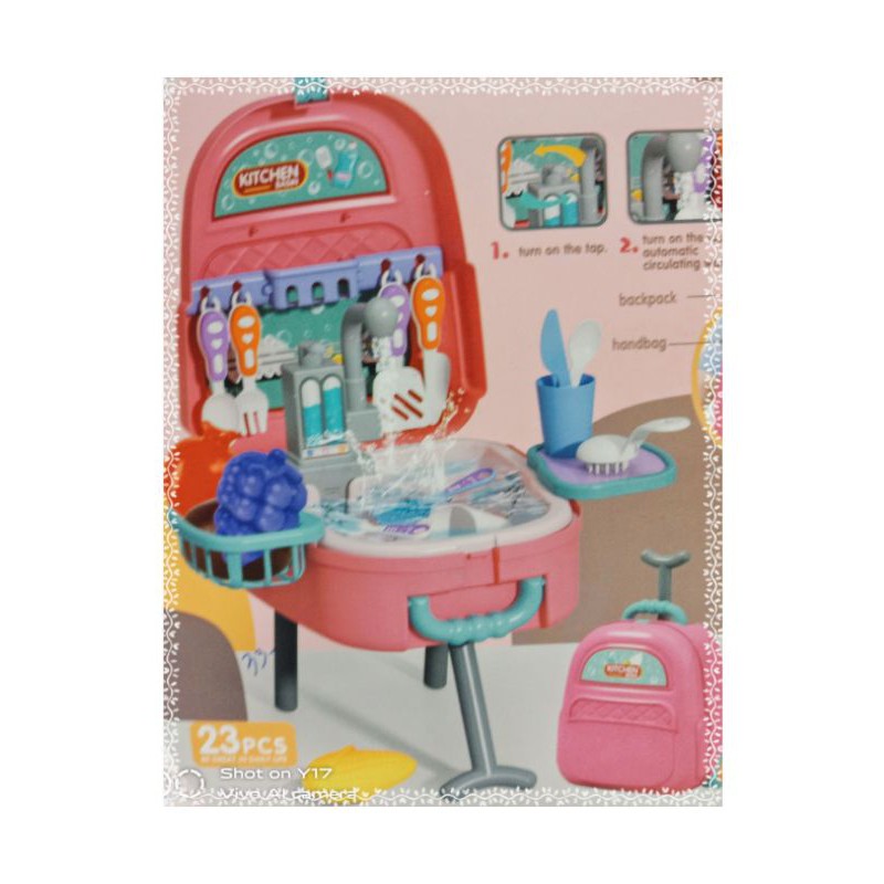 Kid's Electronic Kitchen Basin in Shopee Philippines