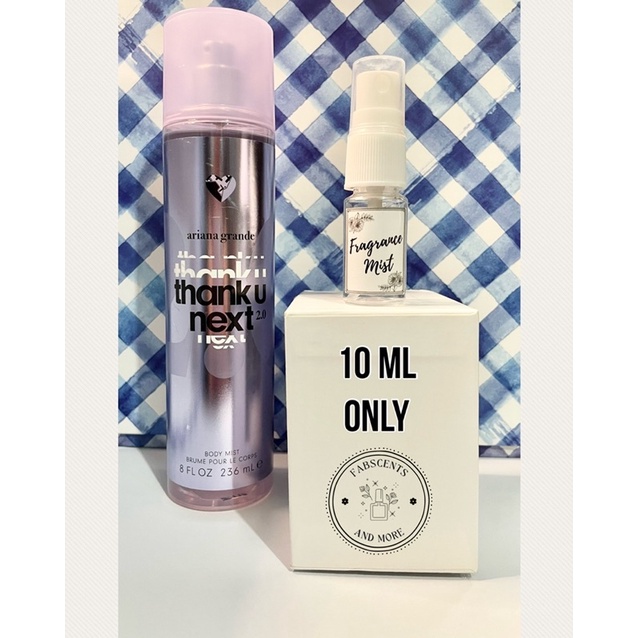 thank you next 2.0 fragrance