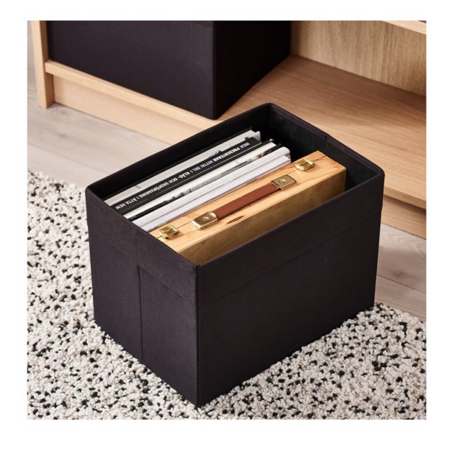 Ikea DRONA Storage Box, black 25x35x25 cm Shopee Philippines