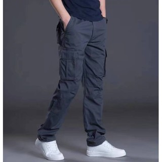 cargo pants six pocket jeans pants for men adjust 2 size