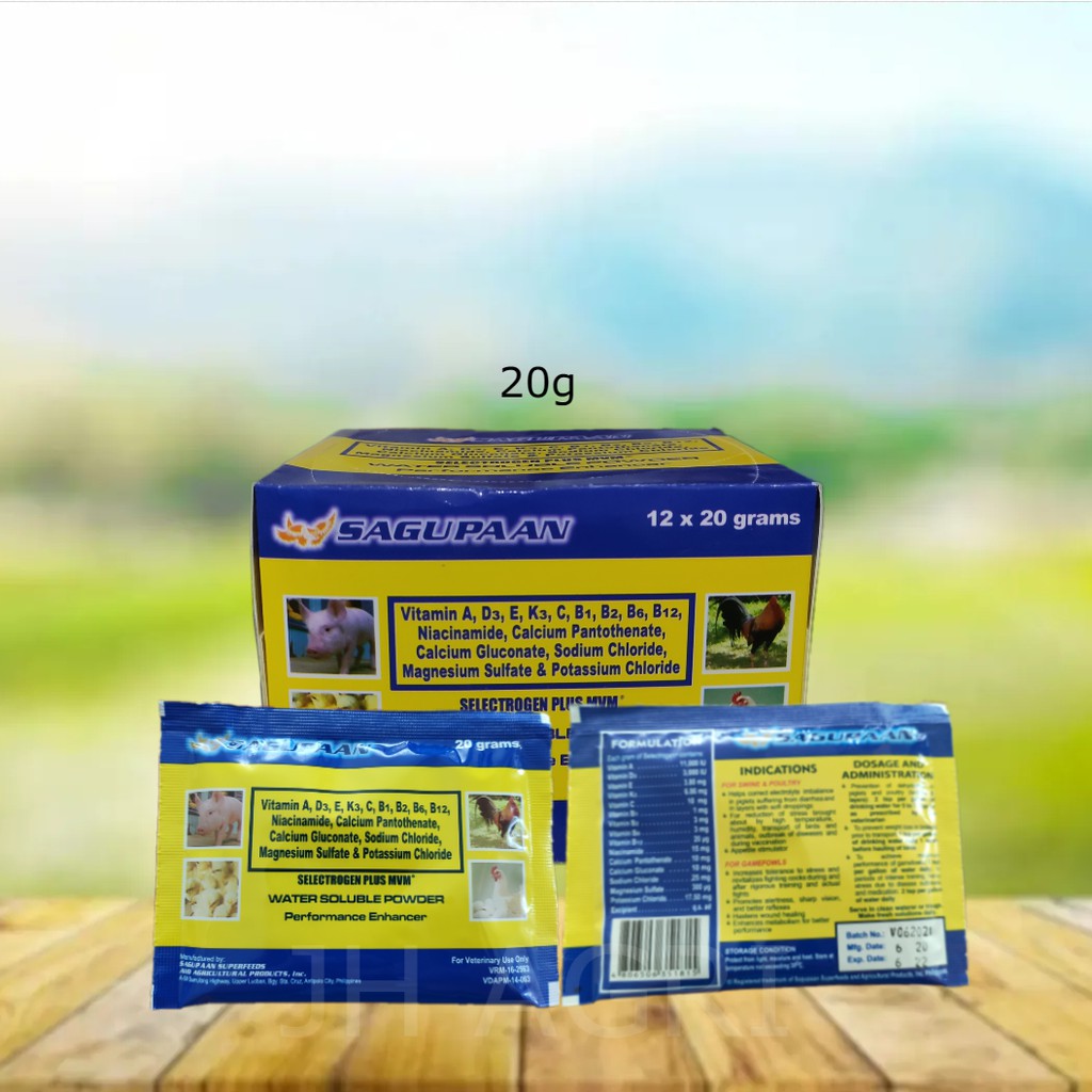 Selectrogen Plus MVM Powder 20g (1 Sachet) | Shopee Philippines