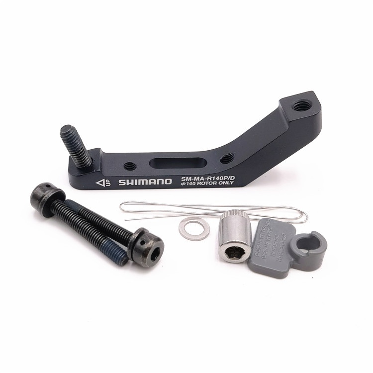 Shimano Road Bike Disc Brake Post Mount Caliper On Flat Mount Frame