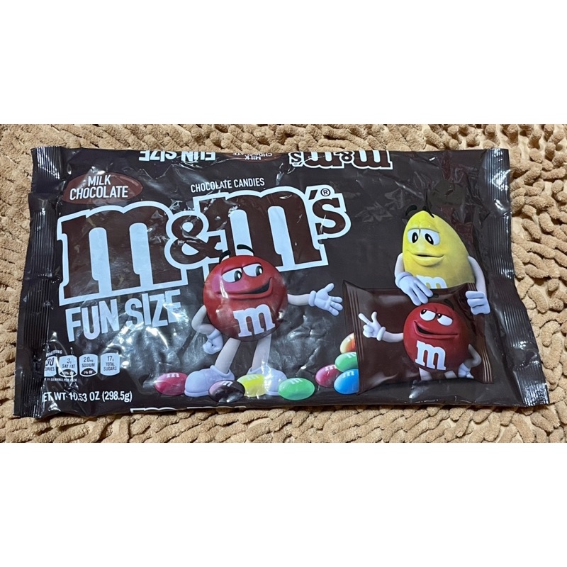 M&M's Fun Size Milk Chocolate Snacks 298.5g