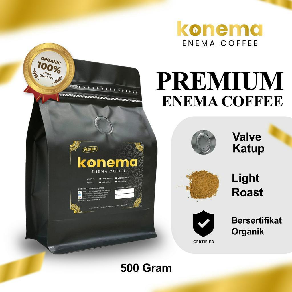 Enema LR Premium Coffee 500 grams Certified by Konema Light Roast ...