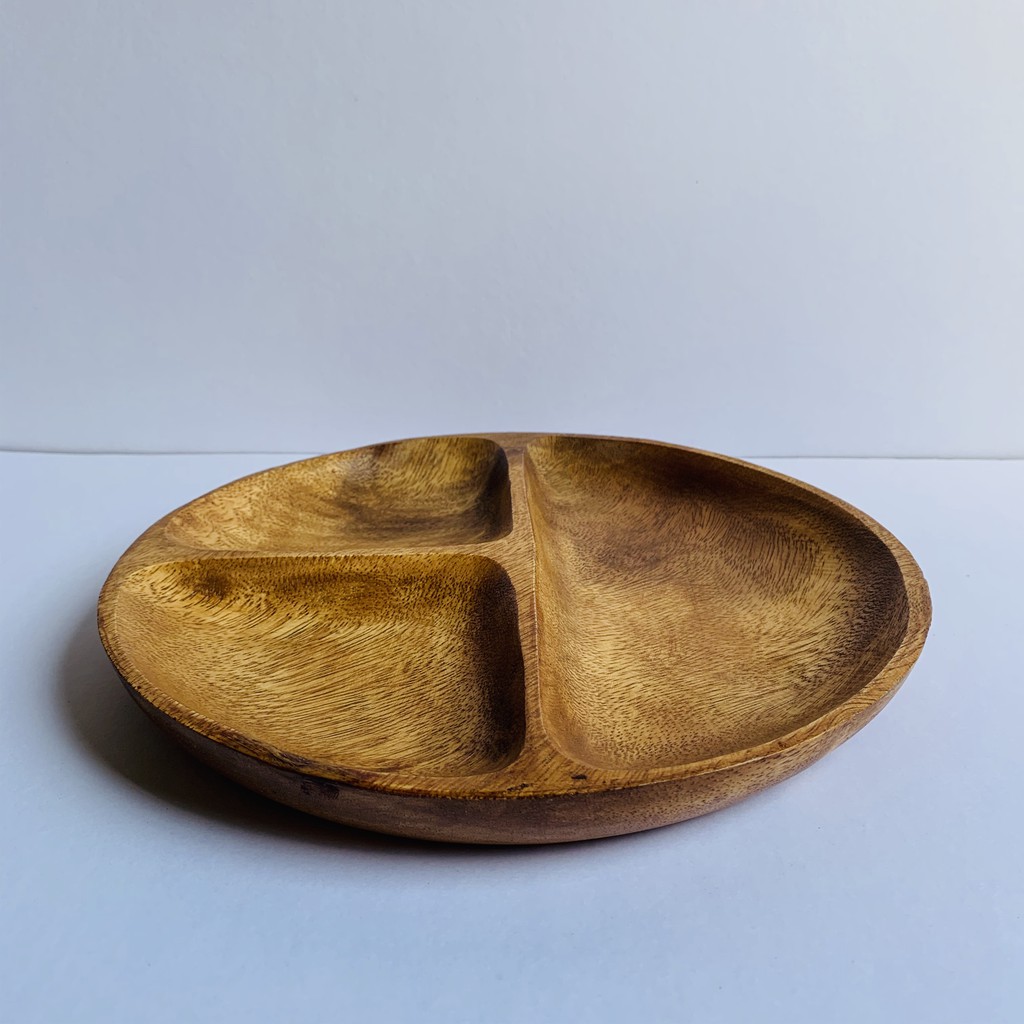 Wooden Round Canteen Plate Shopee Philippines