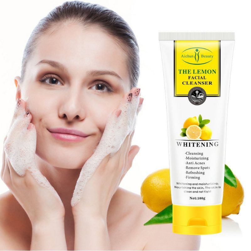 AICHUN BEAUTY THE LEMON FACIAL CLEANSER (100g) Shopee Philippines