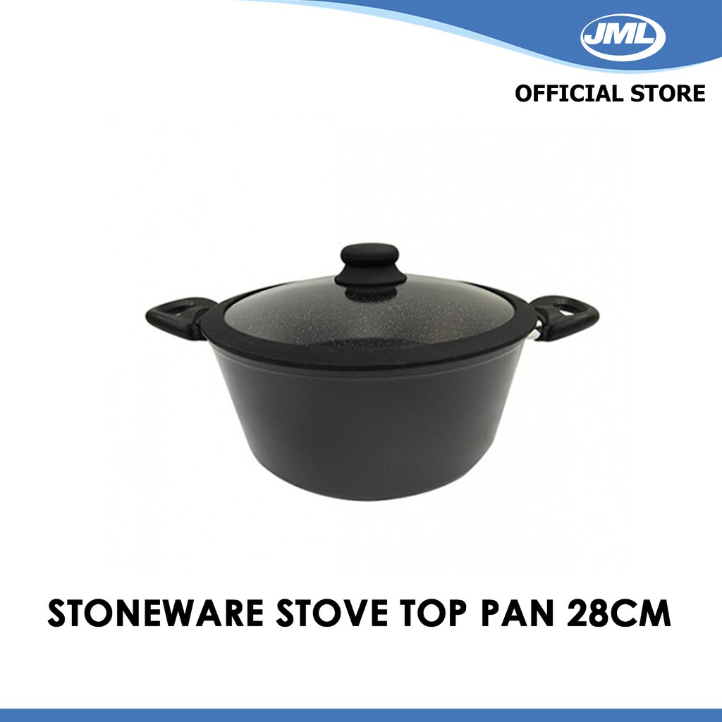 JML Stoneware Stove Top Pan with Silicon Lid HSP SSL Shopee Philippines