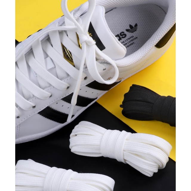 Shell Toe Shoelaces Fit Adidas Canvas Shoes White Shoes White Air Force No. 1 Men and Women Shoelace Shopee Philippines