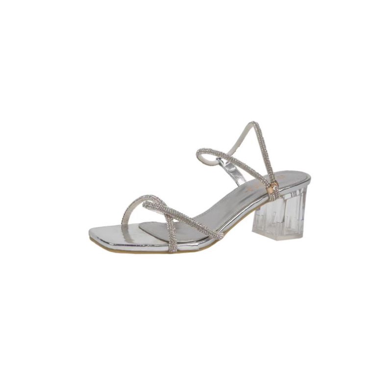Mkc Glittery Elegant Sandals (558-2) | Shopee Philippines
