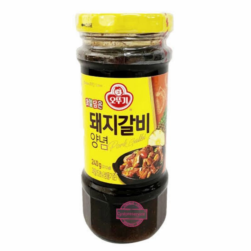 OTTOGI Korean Pork Galbi Marinade Sauce 480g Shopee Philippines