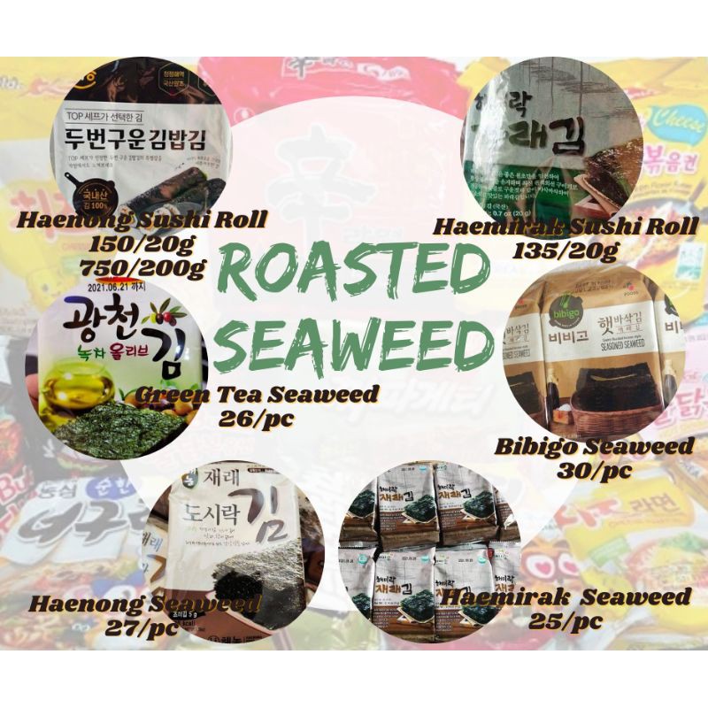 Roasted Seaweed Snack Shopee Philippines