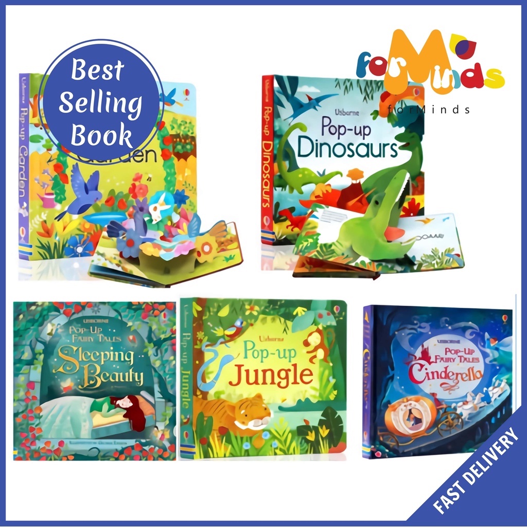 Spot forMinds Usborne Popup Book3D books, children's books, picture