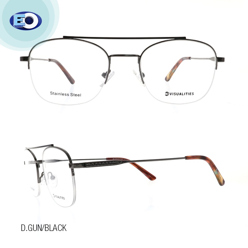 Eo Visualities The Player Frame With Free Multicoated Lens Non Graded Eyeglasses For Men And 3703