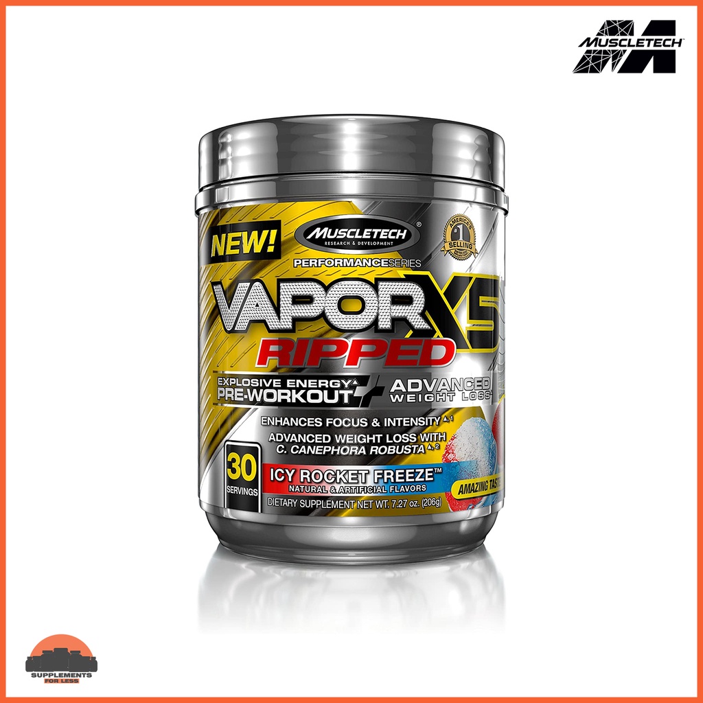 Muscletech VaporX5 Ripped (30 servings) | Shopee Philippines