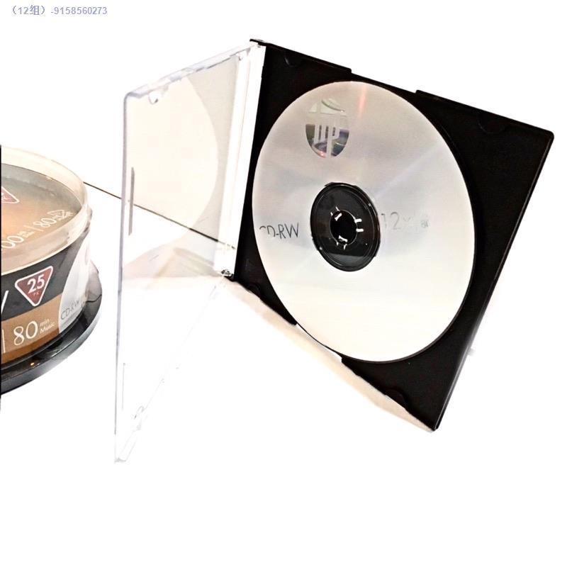 ☂♠☾HP CDRW CDRW CD RW 12X 700MB Rewritable Blank Disc with Slim Jewel