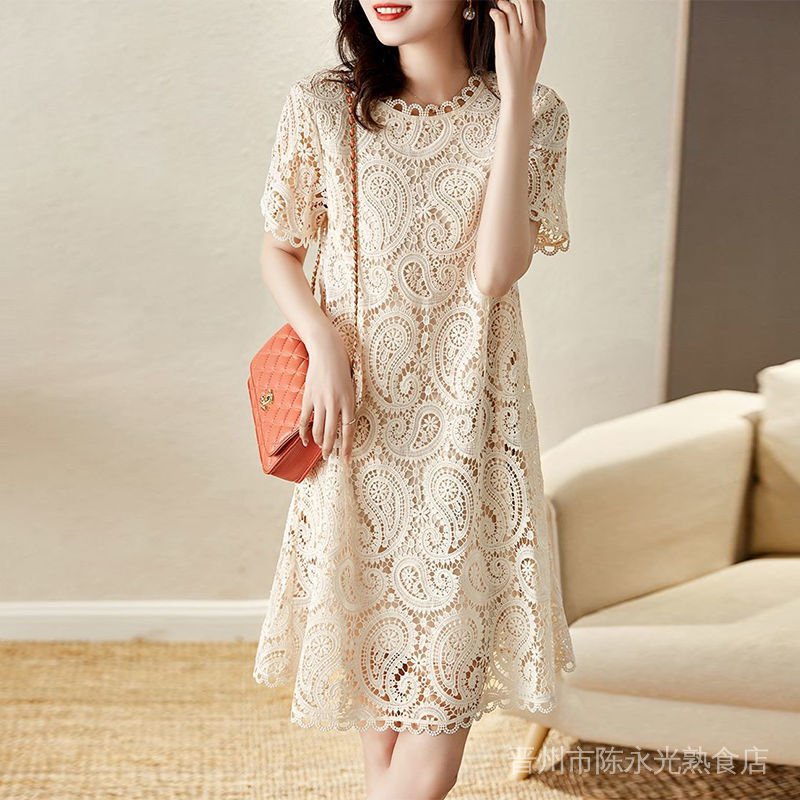 white dress formal modern filipiniana dress fairi dress summer lace ...