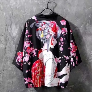 Cardigan kimono outlet shopee