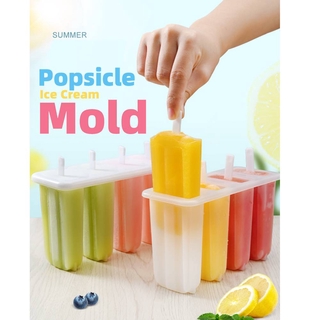 4-9 Cells Big Size Silicone Ice Cream Mold Popsicle Molds DIY