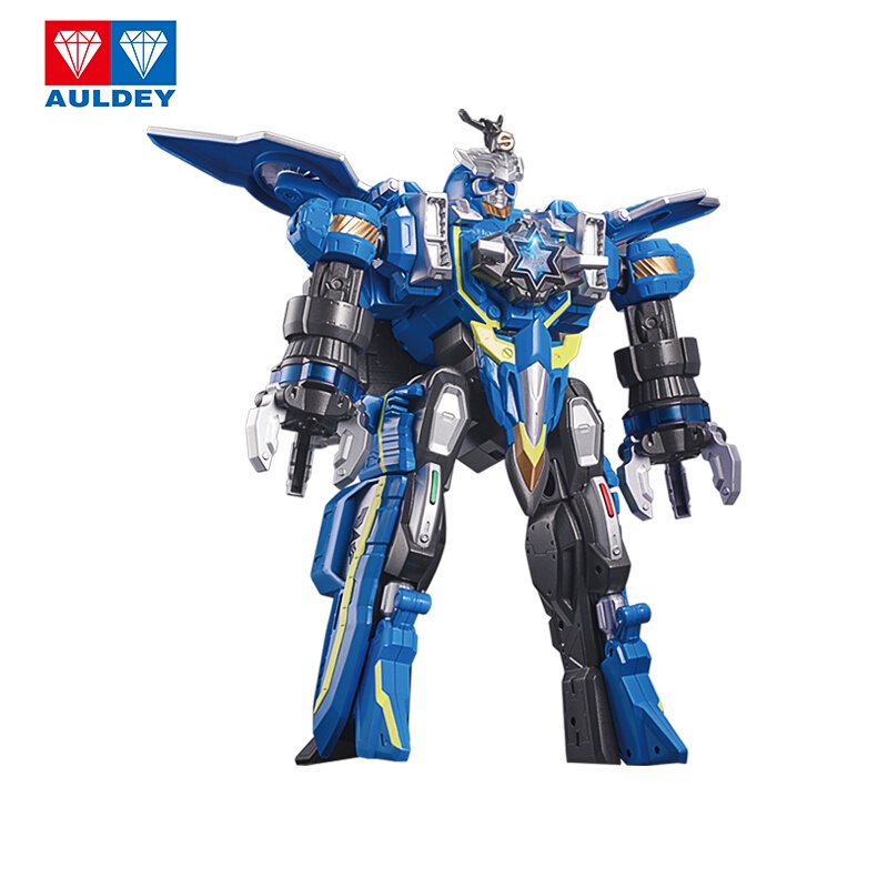 AULDEY Giant God War Team3Anime Hero Transformation Robot Series 5sOv ...