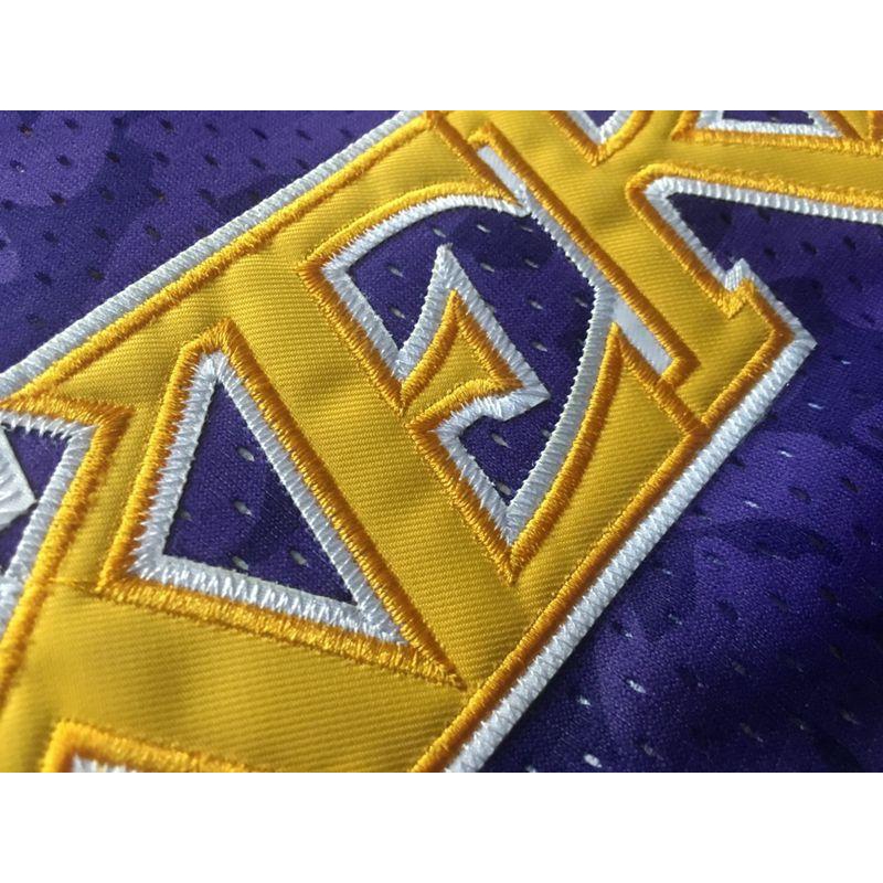 BAPE X Mitchell & Ness Special Edition Los Angeles Lakers Purple Jersey -  Super AAA Version