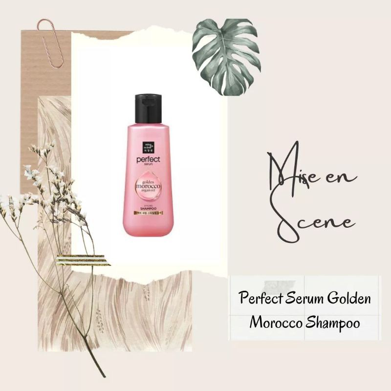 Mise En Scene Perfect Serum Golden Morocco Argan Oil Styling Shampoo