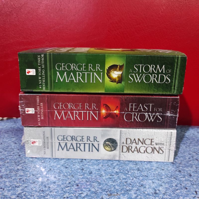 4,　Dance　Dragons　Feast　3,　Game　A　Book　Crows,　with　For　Storm　Philippines　of　A　Swords,　A　Thrones　Shopee　of　and