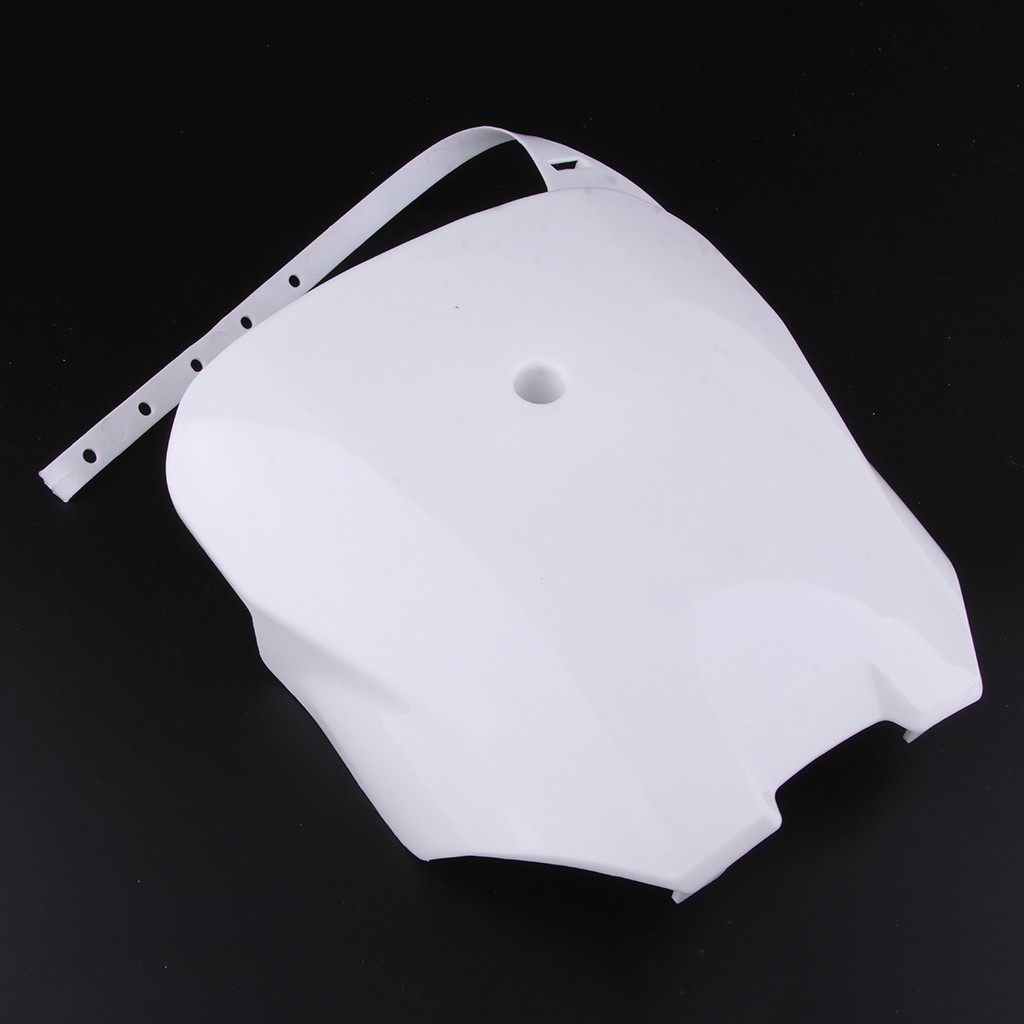 White Front Number Plate Replacement for CRF70 CRF 70 Dirt Bike