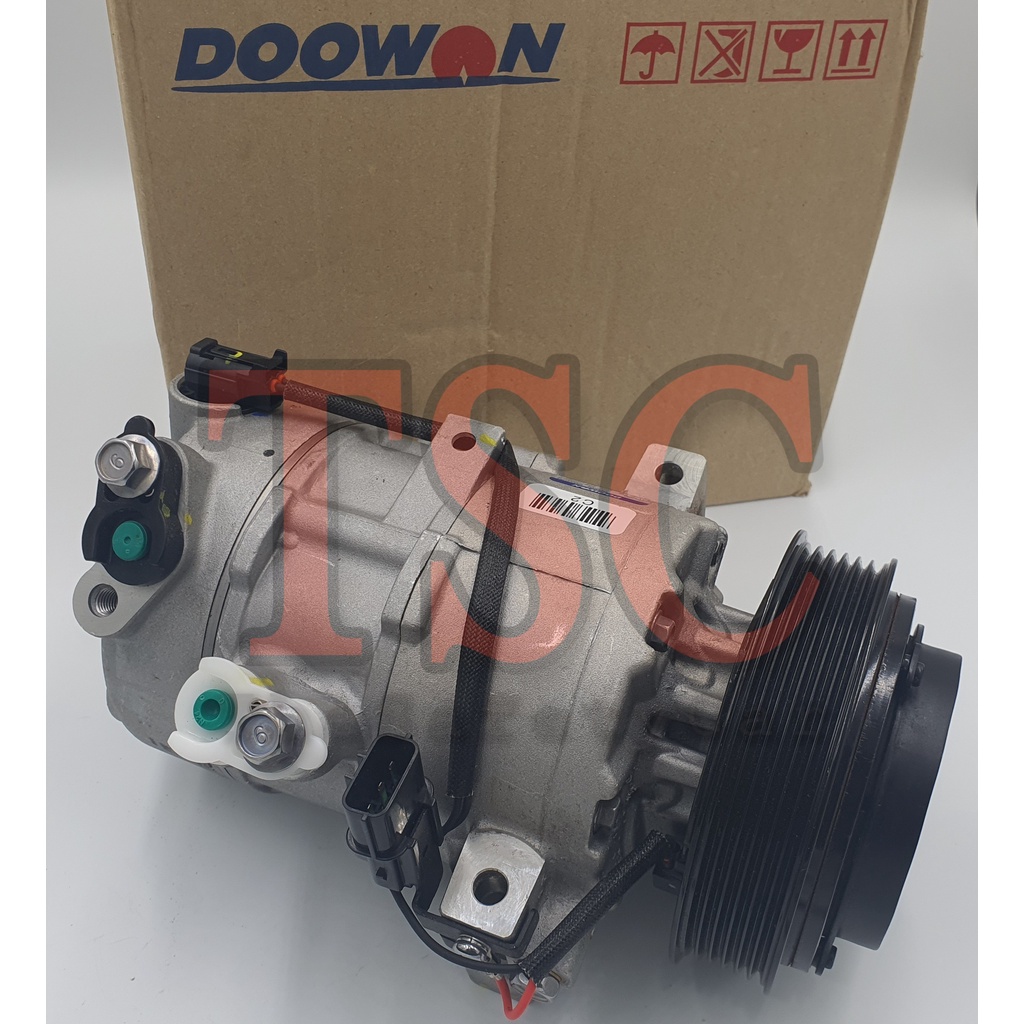DOOWON A/C Compressor With Clutch For 2010-2015 Hyundai Tucson & Kia Sportage (Diesel Models) - OE 97701-2S000