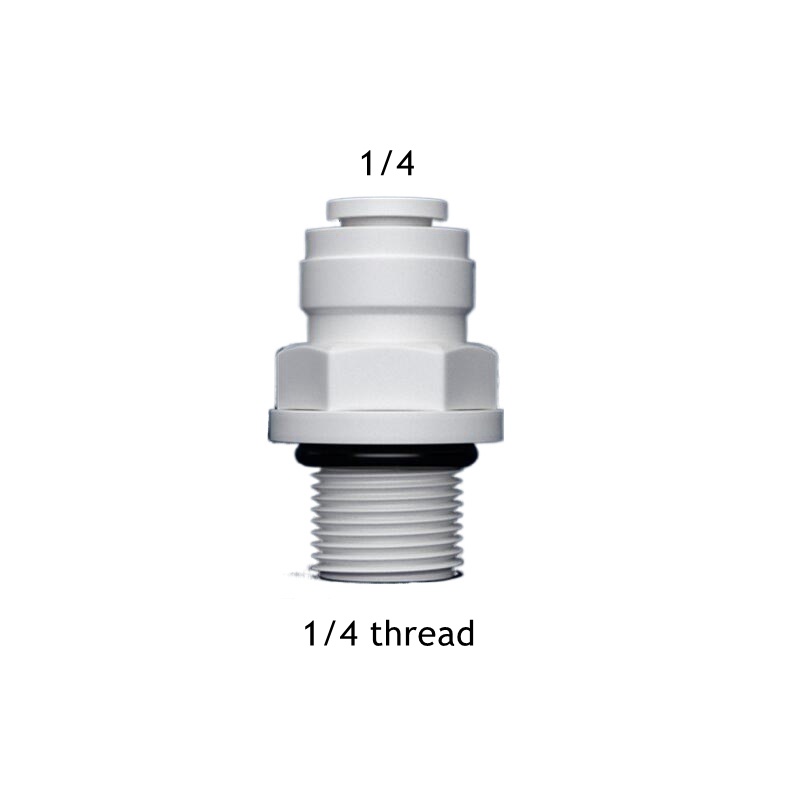 RO Water Filter 1/4 To 3/8 Connect Pipe Fittings 1/4 RO Tubing Elbow Connector 90 Degree Quick Fittings - Connector Fitting, Tube Fitting