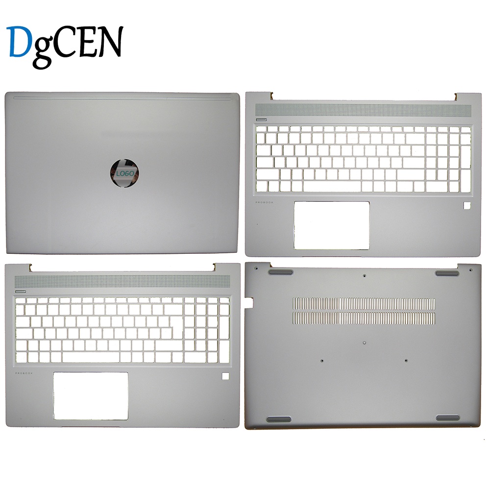HP ProBook 450 G2 / 455 G2 LCD Rear Lid Back Cover + Front Bezel + Hinges Kit – Black (768123-001, 768129-001)